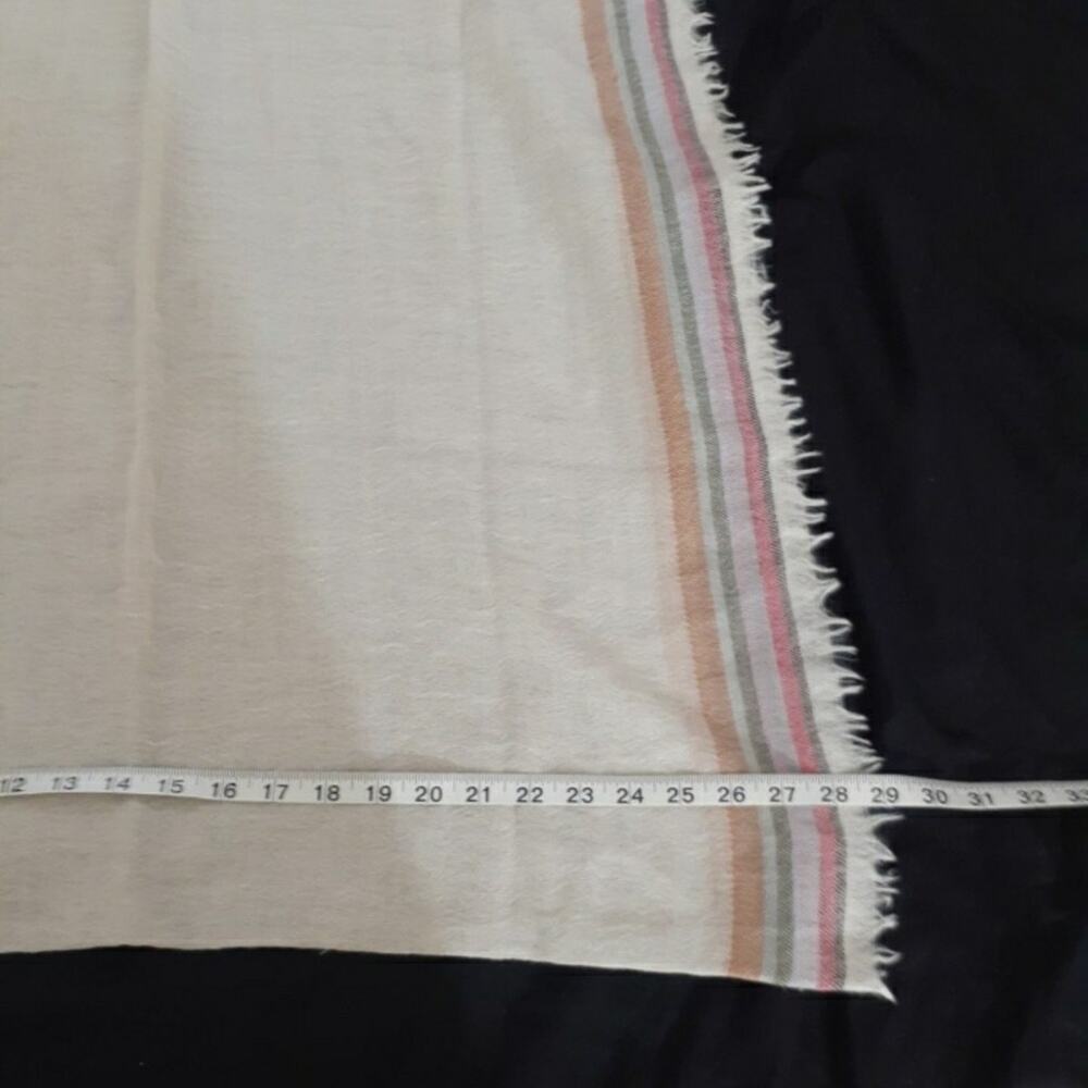 NEW Tory Burch Scarf With Logo Women's - Picture 5 of 5